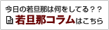 今日の若旦那は何をしてる？？「若旦那コラム」
「きもの しばやま」3代目、芝山 元重(32歳)。日々こんなことを考えています！